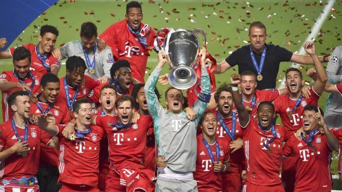 Bayern Munich-Team-UEFA Champions League Trophy